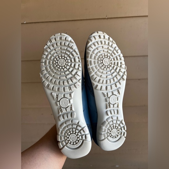 Marc Fisher NYC Golf The Original Golf Mocassin Blue Leather  Women's Size 9 - Picture 7 of 8